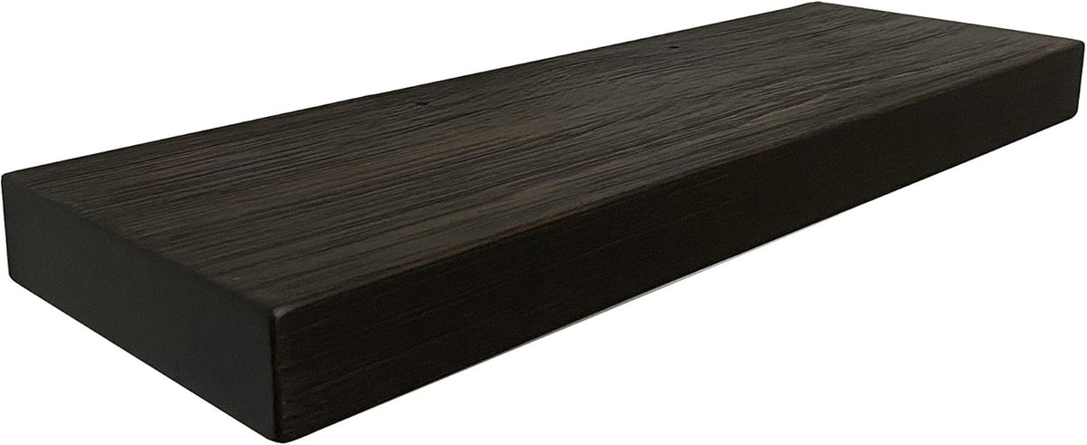 Joel's Antiques 30 Inch Wooden Floating Shelves for Wall - 30x8x2 in - Made of Natural Wood - Heavy