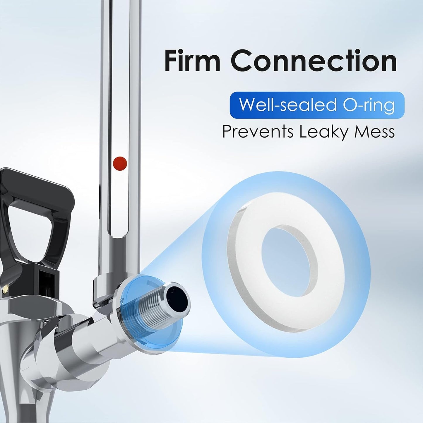 Waterdrop Sight Glass Spigot, Replacement for The Berkey® Gravity-Fed Water Filtration System