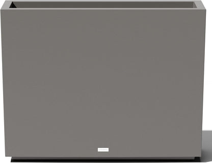 Veradek Block Series Span Plastic Planter - Tall Rectangular Planter for Indoor or Outdoor