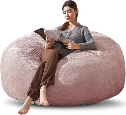 Bean Bag Chair 6Ft, Memory Foam Filled, Large Beanbag Chairs for Adults and Teens, Soft Sofa with