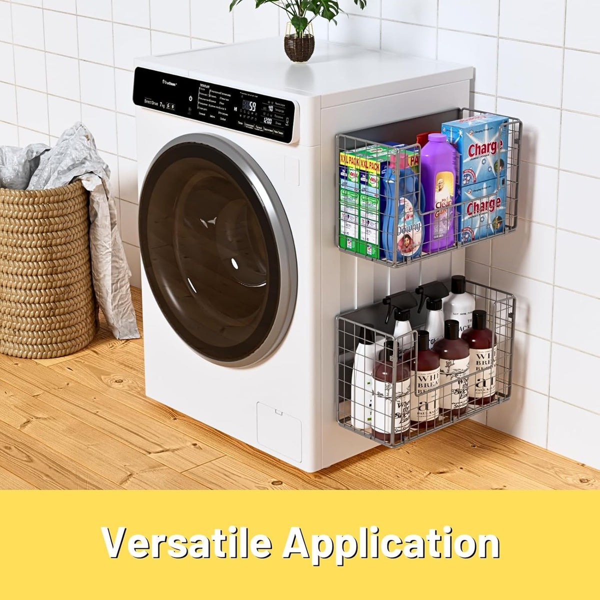 Magnetic Shelf for Fridge, Fruit Potato & Onion Storage Bins, Pantry Organizers & Storage, Large