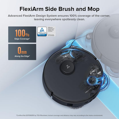 Roborock Qrevo Edge S5A Robot Vacuum and Mop, 17,000Pa, Zero-Tangling, DuoDivide Main Brush