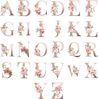 Letter Name Ornament, Personalized Christmas Ornaments 2025, Custom Initial A-Z Monogram Ornament