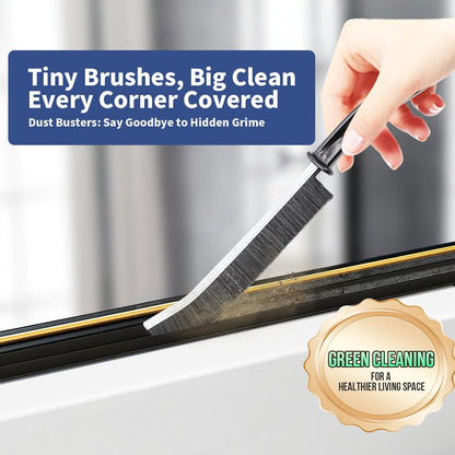 3 Pcs Cleaning Brushes for Household - Crevice Brush for Scrub Small Spaces, Toilet Cleaning Tool