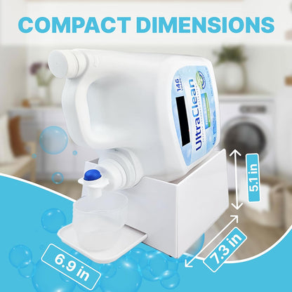 TidyFriend No-Spill Liquid Laundry Detergent Dispenser Holder, Laundry Soap Dispenser Holder with