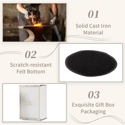 Sziqiqi Anniversary Wedding Gift for Couple: Iron 6th Anniversary Wedding Gifts for Her - Unique