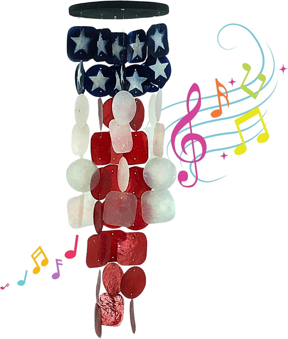 Bellaa 24834 Wind Chimes Outdoor, Garden Decorations, Musical, Indoor/Outside Windchimes, Beach