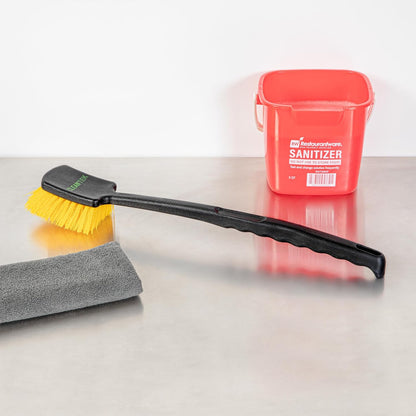 Restaurantware-Clean Tek Professional 20.47 Inch Utility Brush, 1 Heavy-Duty Scrub Brush - Plastic