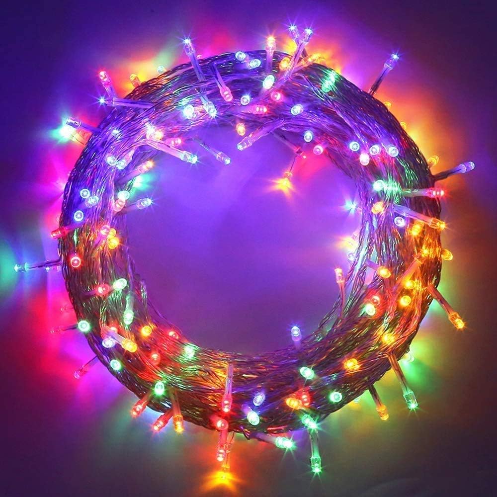 33FT 100 LEDs String Lights Waterproof Fairy Lights 8 Modes with Memory 30V UL Certified Power