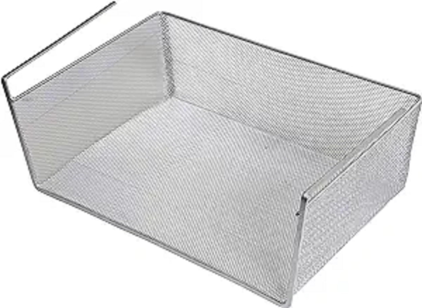 YBM Home Under Shelf Basket - Mesh Stainless Steel Storage Under Cabinet Hanging Basket Rack
