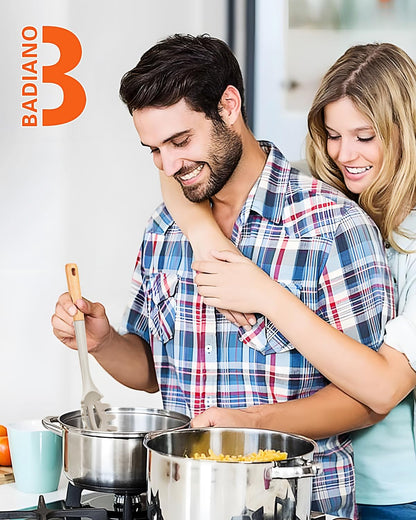 Silicone Pasta Fork, Kitchen Heat Resistant Noodle Spoon Server, BPA Free Spaghetti Strainer,12.8