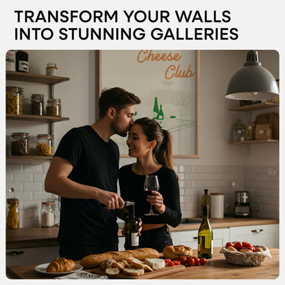 Homeforia 20x30 Picture Frame Wood, High End Natural Oak 20 x 30 Frame with Mat 16 by 24, 20x30