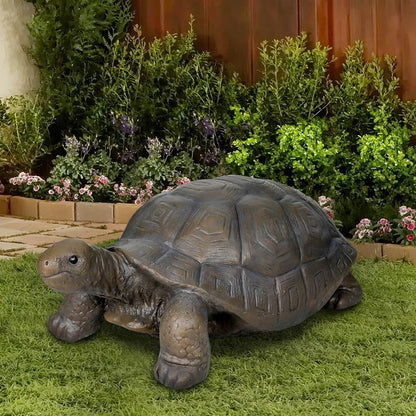 SKYFIRE Turtle Statues for Garden - 29.5' x 15.7' x 11.8' Fiber Reinforced Concrete Figurines