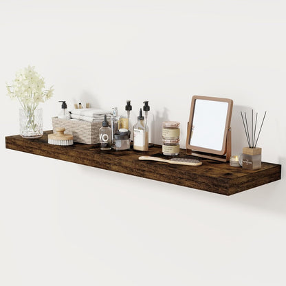 Floating Shelves 48 Inch Long, 12 Inch Deep Floating Shelves for Wall, 48 x 12 Large Wall Shelves