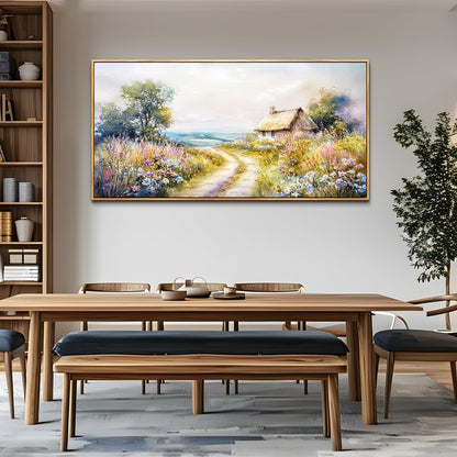 ZUITINGHUA Large Wood Framed Wall Decor For Living Room Canvas Wall Art For Office Modern Wall