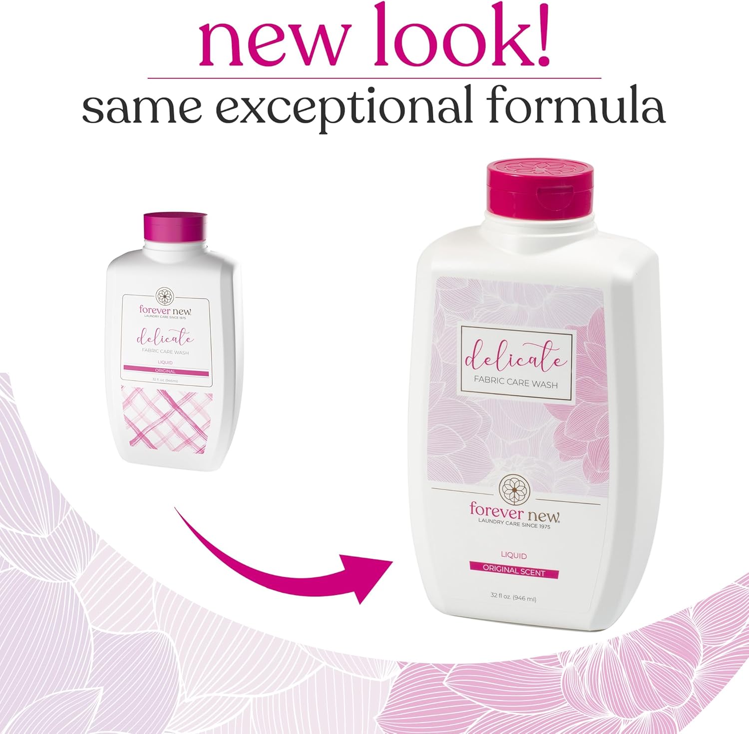 FOREVER NEW Liquid Laundry Detergent – Nontoxic Hypoallergenic Laundry Soap, Safe for Colors &