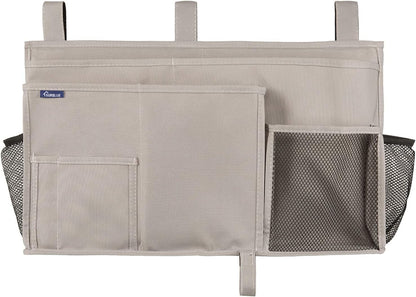 Surblue Bedside Caddy Hanging Bed Organizer Storage Bag Pocket for Bunk and Hospital Beds, College