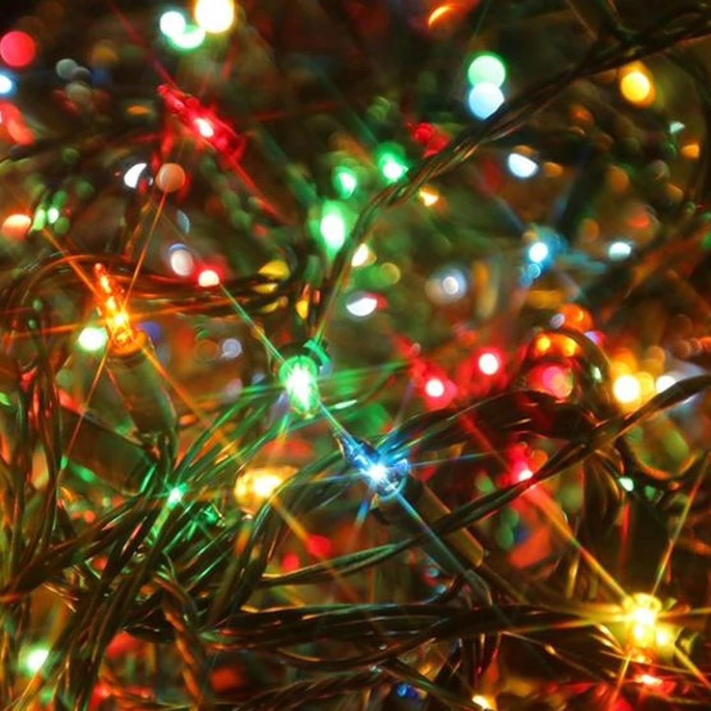 Dazzle Bright Christmas Lights, 40FT 200 Count Incandescent Waterproof Mini String Lights Plug in
