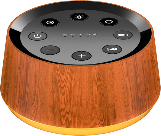 Brown Noise Sound Machine with 30 Soothing Sounds 12 Colors Night Light White Noise Machine for