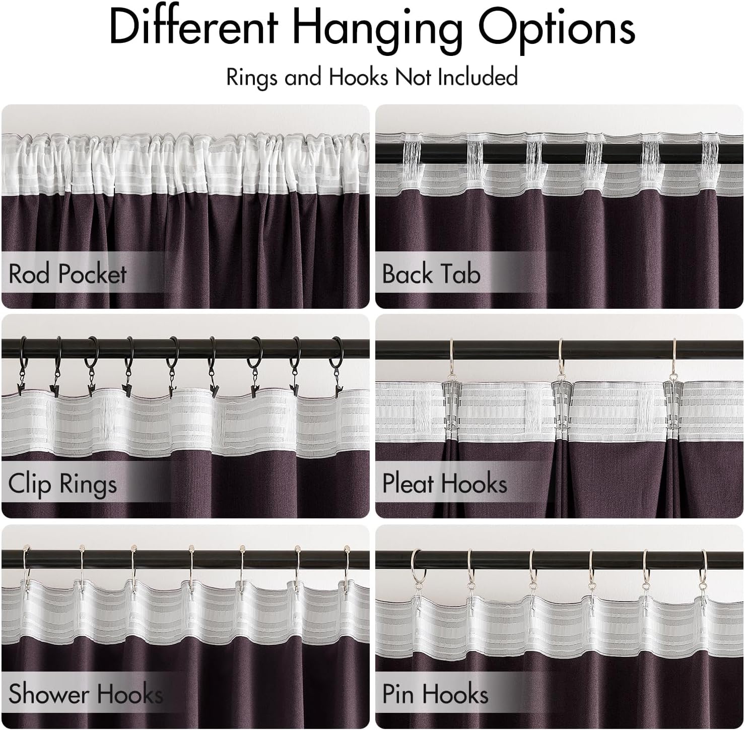 MIULEE Dark Purple Velvet Curtains 90 inches 2 Panels - Luxury Room Darkening Window Drapes for