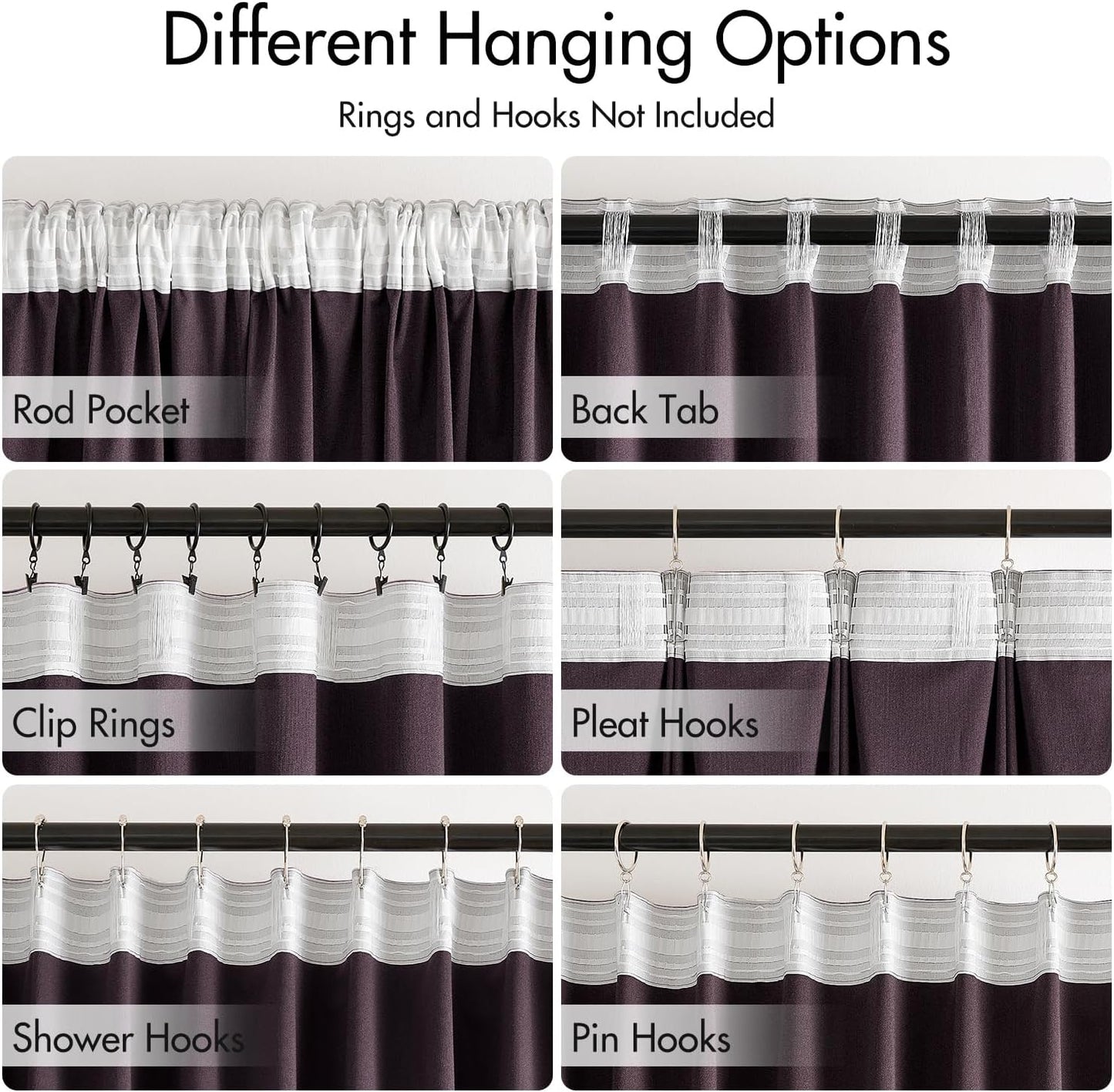 MIULEE Dark Purple Velvet Curtains 84 inches 2 Panels - Luxury Room Darkening Window Drapes for