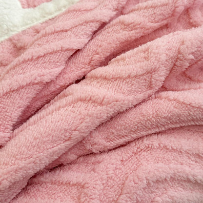 UKELER Sherpa Throw Blanket 60 × 80 inch, Ultra Soft Twin Size Fleece Blanket for All Season, Cozy