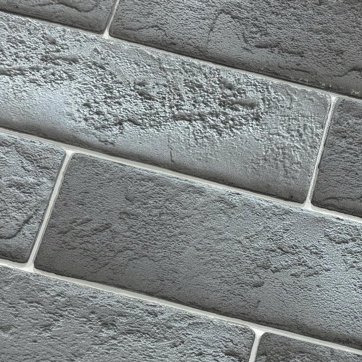 Vintage Faux Brick Wall Tiles, 3D Thin Brick Veneers for Bedroom, Bathroom, Kitchen, Fireplace and