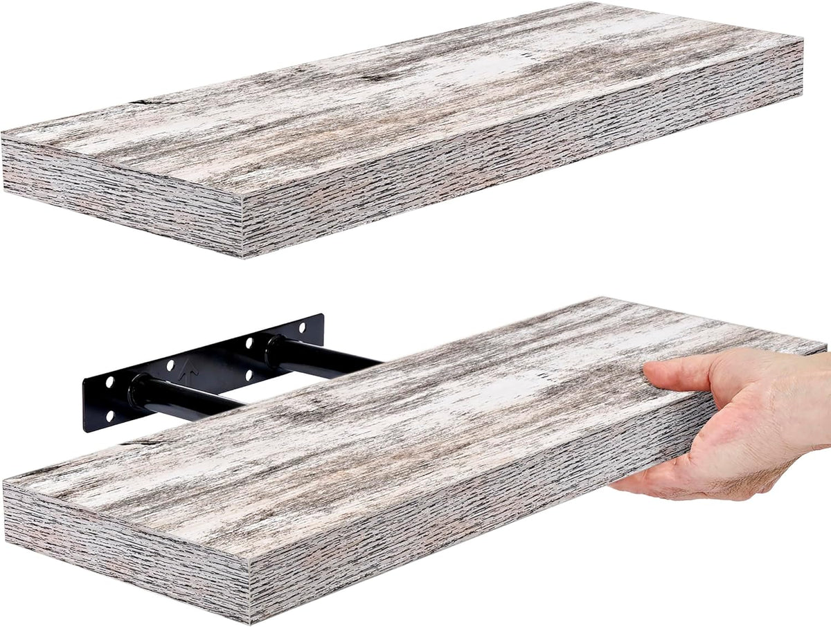 Sorbus Floating Shelves, Wall Shelves for Bedroom, Kitchen, Living Room, Bathroom Shelves Over The