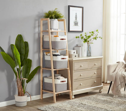 DECOMOMO Storage Baskets for Shelves - Fabric Closet Organizers and Storage Bins, Perfect Baskets