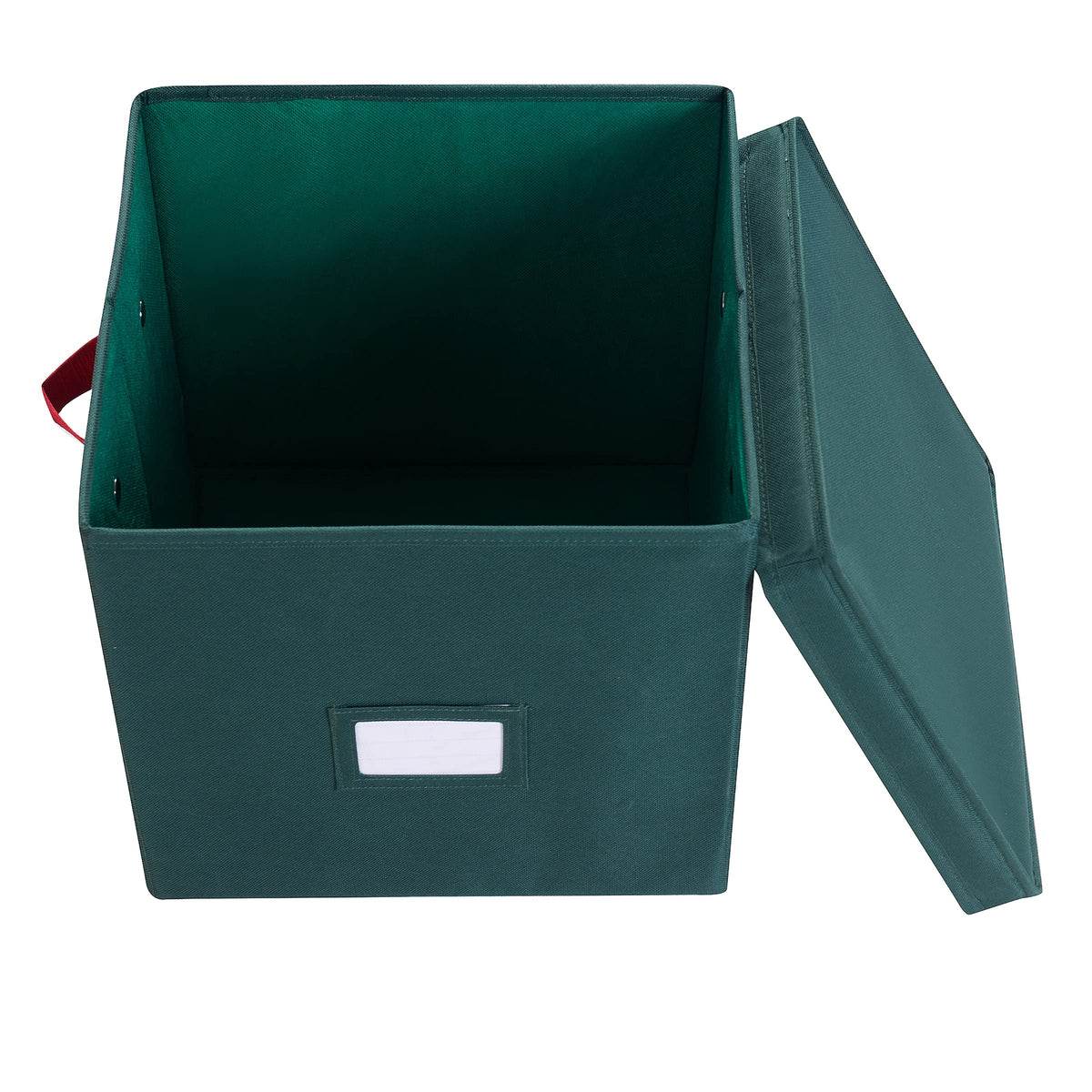 Storage Ornament Box - Holiday Organizer Cube with 64 Individual Compartments and Adjustable