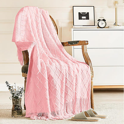 inhand Knitted Gift Throw Blankets for Couch and Bed,Valentines Day Decor Blanket for Her Him