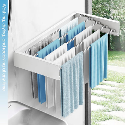 Drying Rack Clothing,Clothes Drying Rack Wall Mounted,Collapsible Hanging Racks for Laundry,Laundry