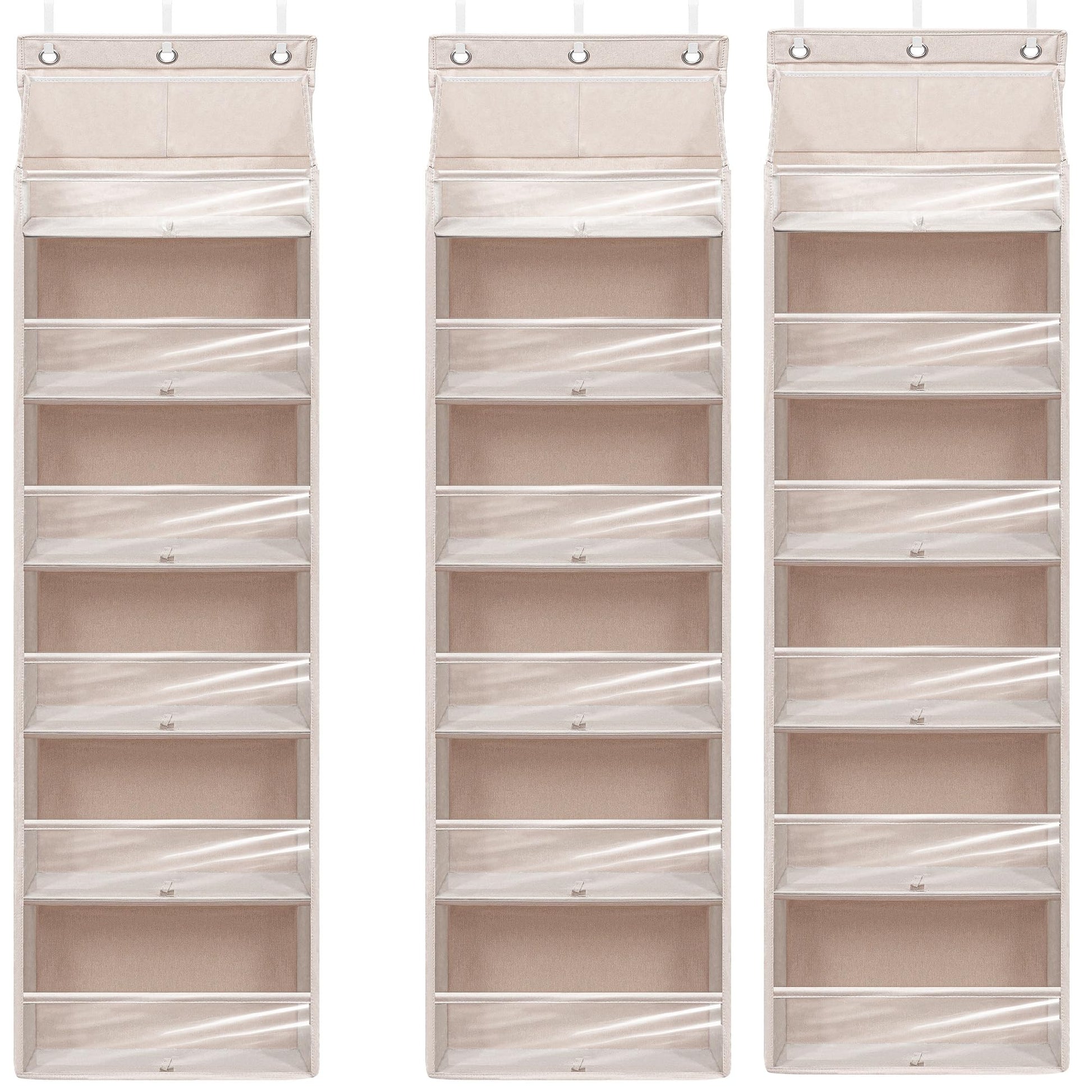 STORAGEIDEAS Over Door Organizer with 6 Extra Large Pockets 12 Side Pockets, Sturdy Closet Storage