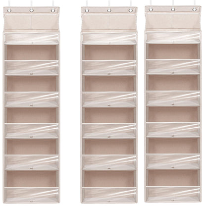 STORAGEIDEAS Over Door Organizer with 6 Extra Large Pockets 12 Side Pockets, Sturdy Closet Storage