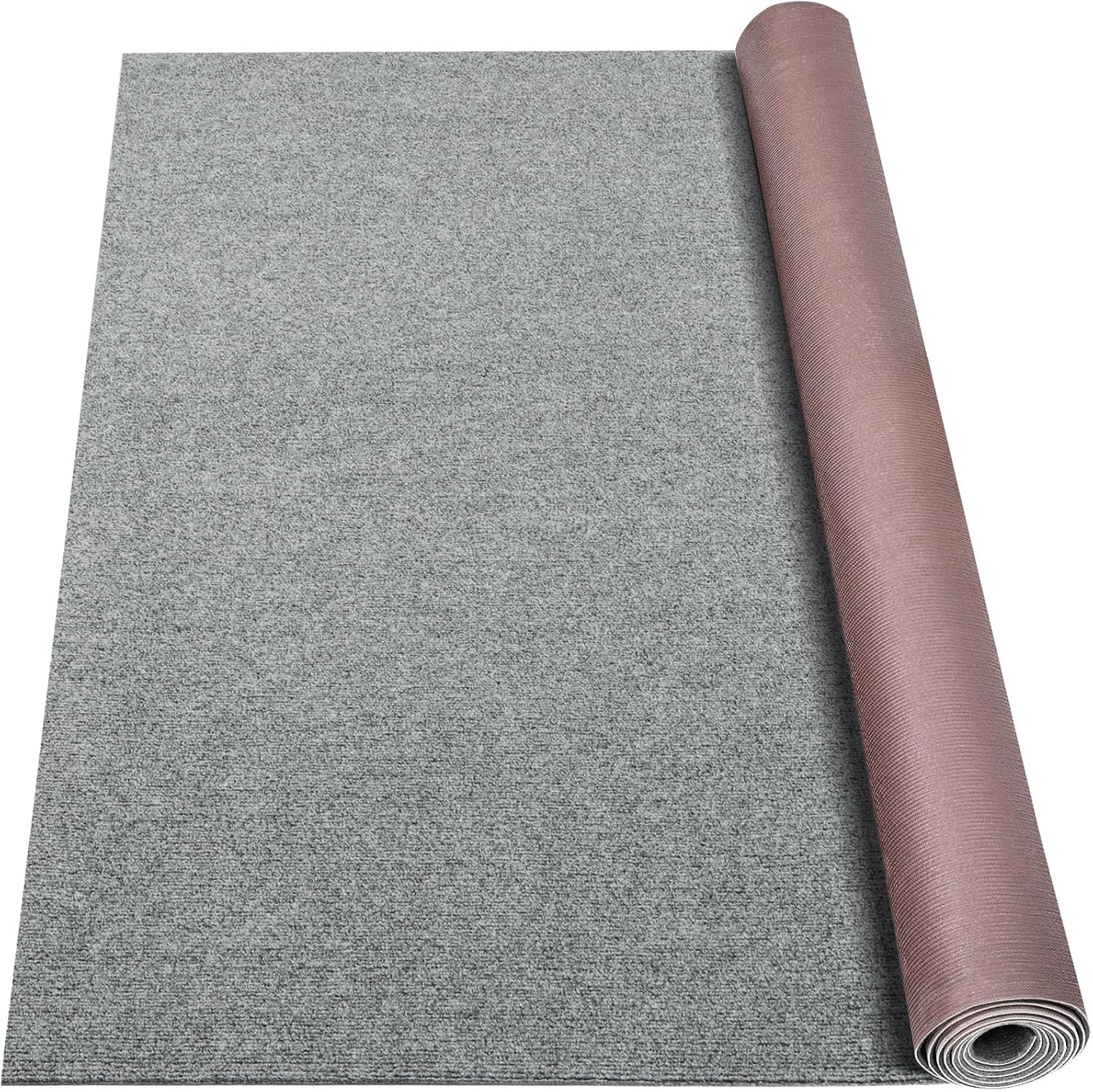 Marine Carpet,6 FT x 14 FT Smoke Gray Indoor Outdoor Carpet 0.2" Thick Boat Carpet with Water-Proof