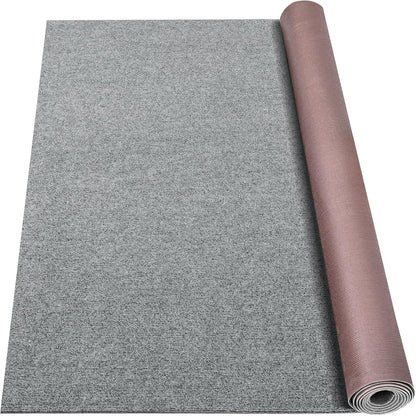 Marine Carpet,5 FT x 15 FT Smoke Gray Indoor Outdoor Carpet 0.2" Thick Boat Carpet with Water-Proof