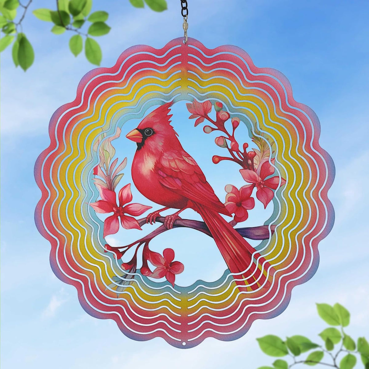 Wind Spinners Outdoor Cardinala Decorations - Birthday Gifts for Women Mom Grandma, Cardinala Deocr