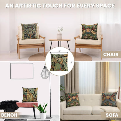 Charlotte Home Furnishings Throw Pillow Covers, Decorative Boho Pillow Covers for Couch, Living