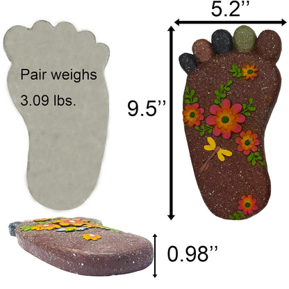 Stepping Stones Outdoor - Garden Decorative Stones for Patio, Deck, Garden or Sidewalk Home Decor