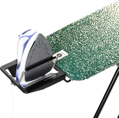 Brabantia Size A Compact Small Ironing Board (43x12 in) 7 Height Options, Adjustable Steam Iron