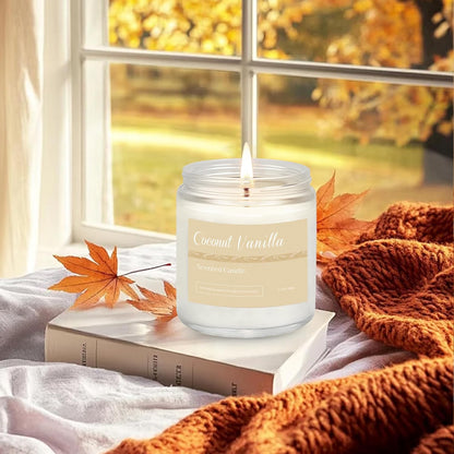 6 Pack Fall Candles for Home Scented, Fall Scented Candles for Women Gifts Autumn Home Decor