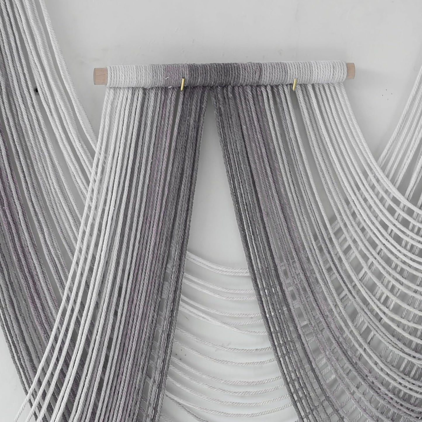 IOWER Large Macrame Wall Hanging Boho Wall Art Handmade Home Decor Dip-Dyed Macrame Wall Decor Wall