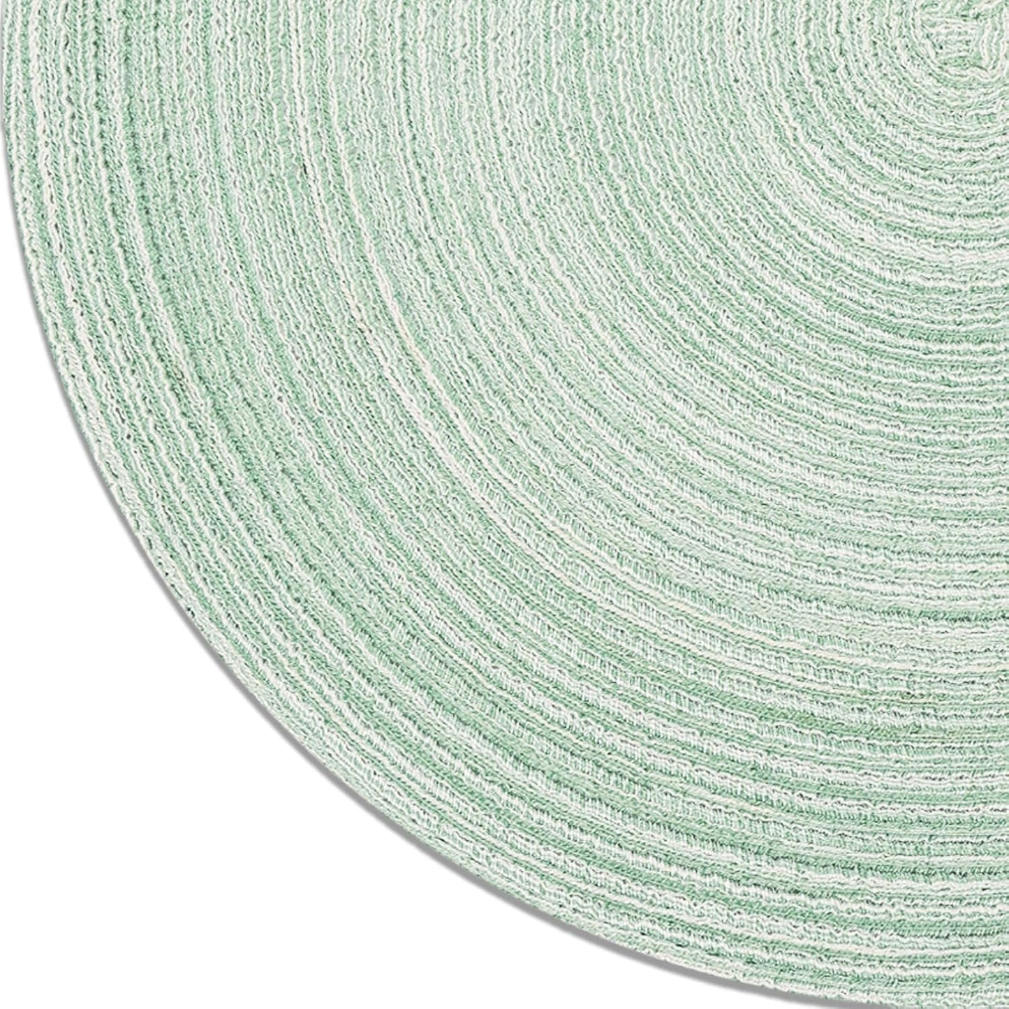 AHHFSMEI Round Braided Placemats Set of 6 Round Table Mats for Dining Tables Natural Woven Heat