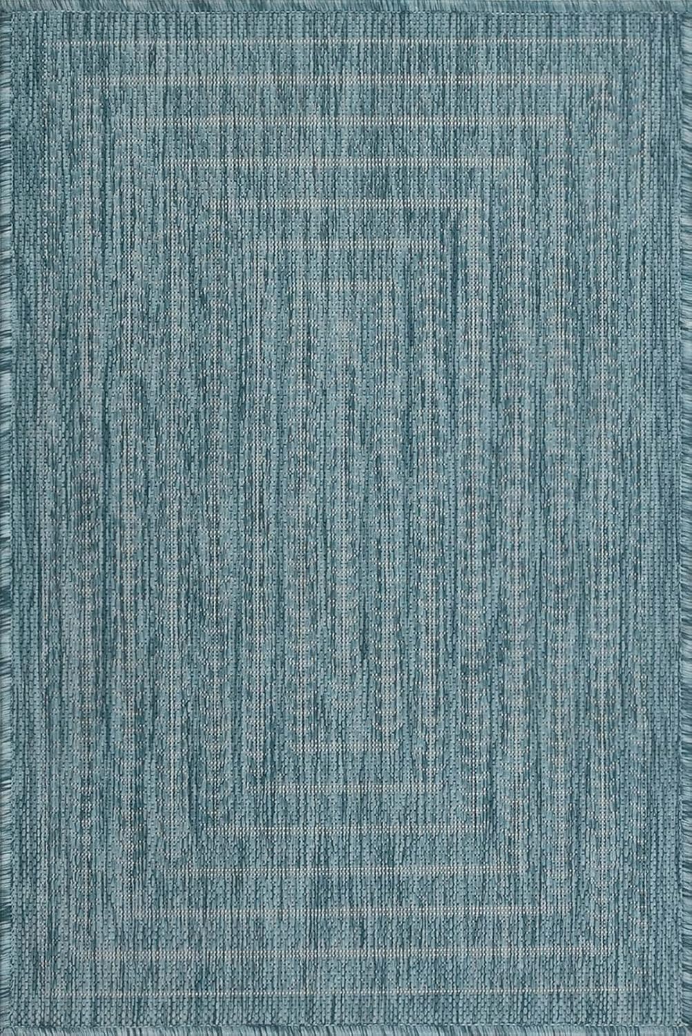 Adiva Rugs Outdoor Indoor Area Rug, Weather Resistant, Easy to Clean, Stain Resistant Floor Mat for