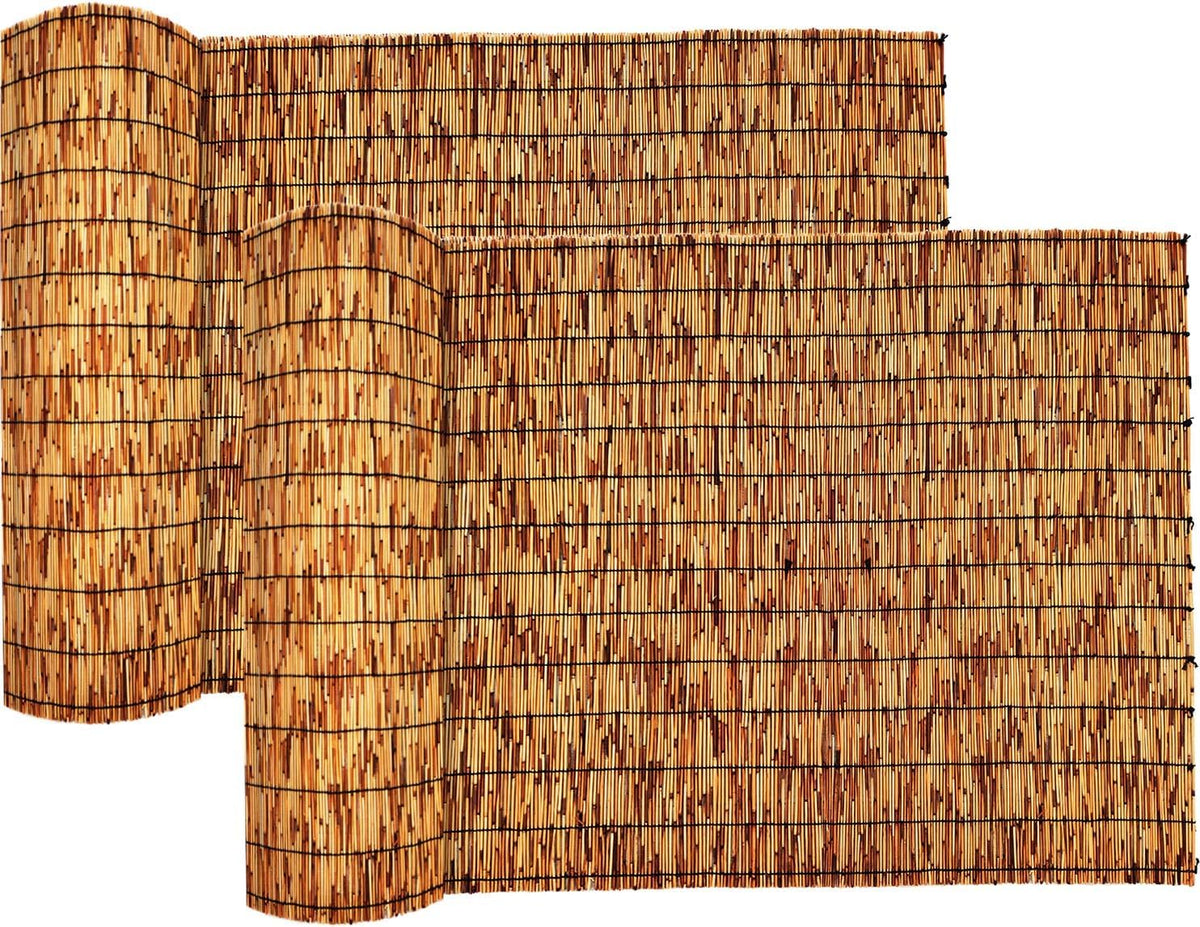 Reed Fencing Rolls,Patio Privacy Screen,Decorative Bamboo Fence Rolls for Patio Balcony Garden