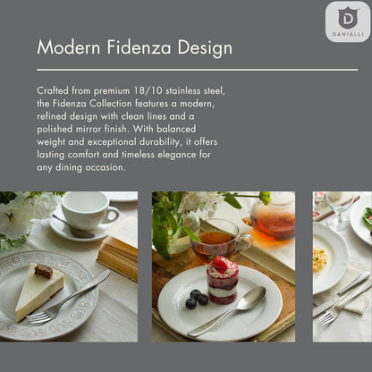 Silverware Set for 4 – 18/10 Stainless Steel Flatware, Mirror Finish, Dishwasher Safe, Heavy-Duty