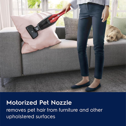 Electrolux Ergorapido Pet Cordless 2-in-1 Vacuum Cleaner with Motorized Pet Nozzle for Easy Pet
