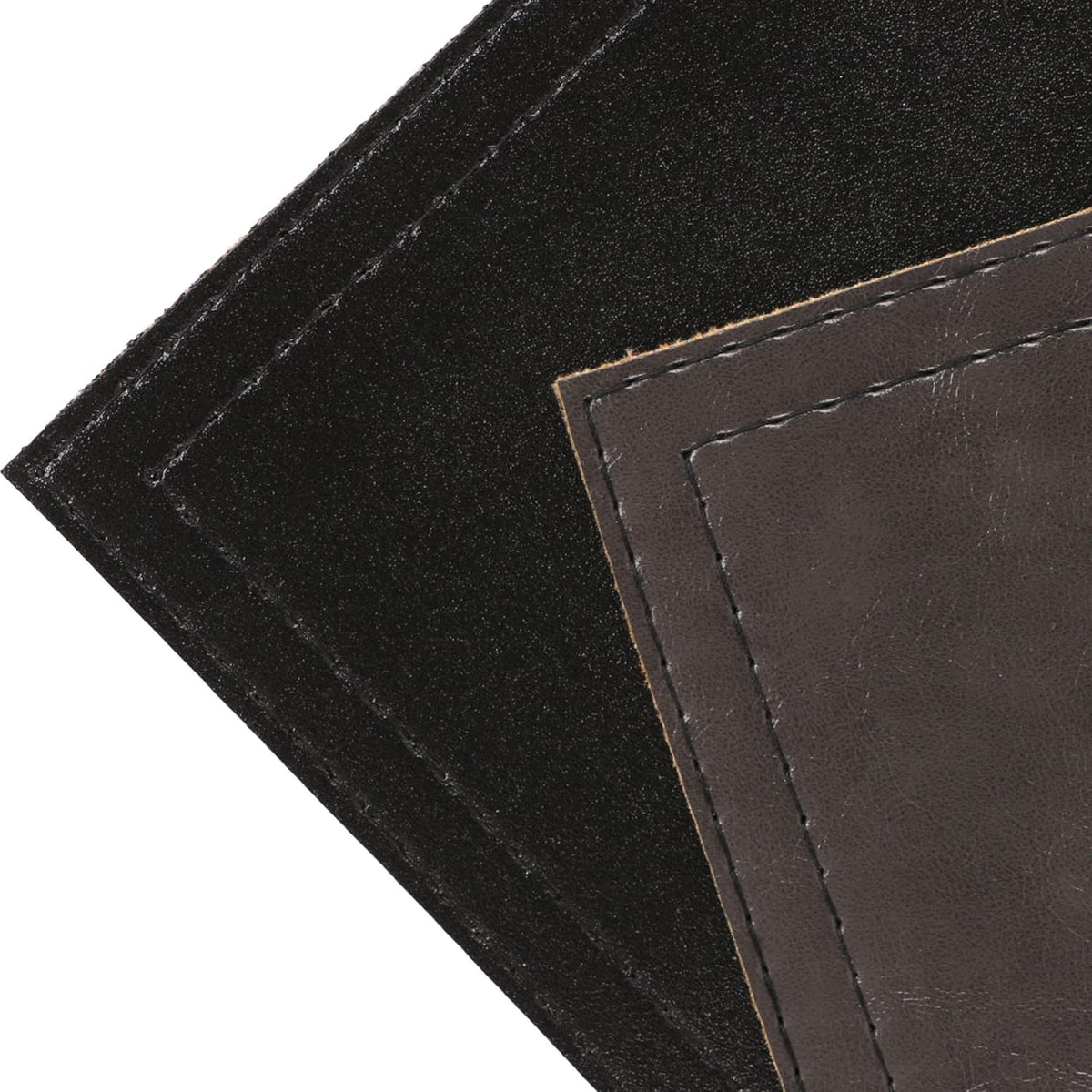 Jovono Waterproof PU Placemats, Faux Leather Dining Table Mat, Set of 8, Easy to Wipe Off Scrub