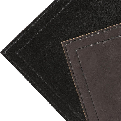 Jovono Waterproof PU Placemats, Faux Leather Dining Table Mat, Set of 8, Easy to Wipe Off Scrub