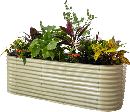 Vego garden 32" Extra Tall Raised Garden Bed Kits, 10 in 1 Modular Raised Planter Box for
